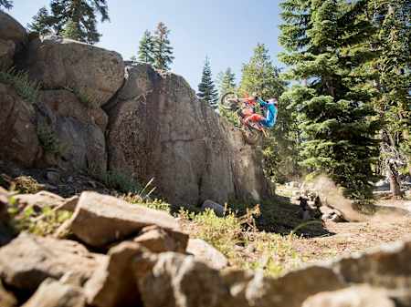 Cody Webb splatters the big rock