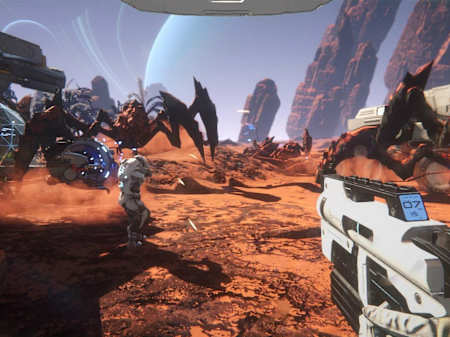 Exploring the world in Osiris New Dawn