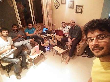 Picture from a LAN party in Mumbai