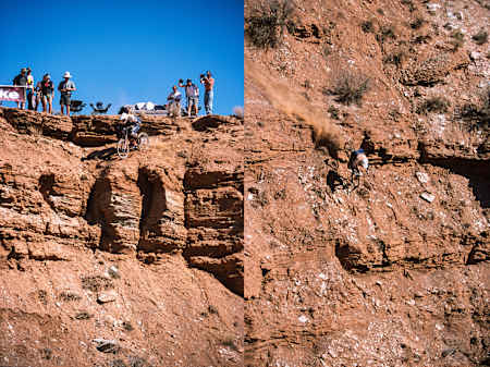Dave Watson at Red Bull Rampage 2002