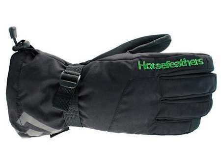Freeride over Glove, Fingerhandschuh Horsefeathers Red Bull Snowboard