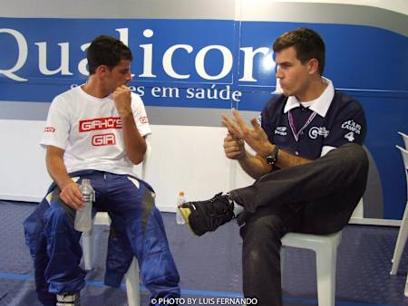 Julio Campos e Guilherme Ferro: juntos de novo