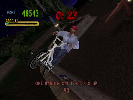 A screenshot of Mat Hoffman's BMX