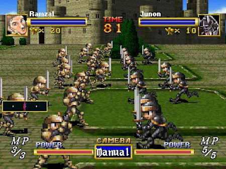 Dragon Force : Combat dans un des meilleurs jeux vidéo RPG.