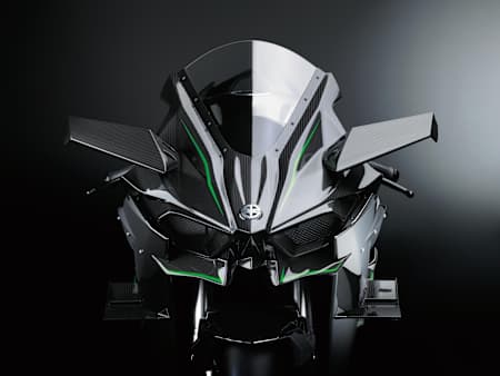 Las motos más rápidas del mundo Kawasaki Ninja H2R