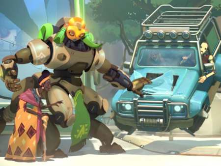 You don’t see Bastion stopping cars with ease