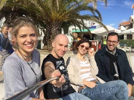 Websummit w Lizbonie: Marta, Piotr, Kasia, Jasiek