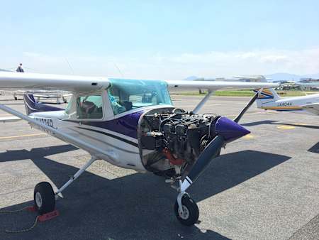 W Japonii Cessna przeszła wymianę alternatora