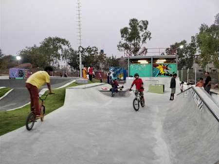 The skate park built by Holystoked