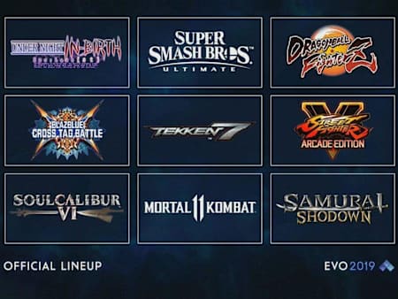 Lista de juegos del EVO 2019