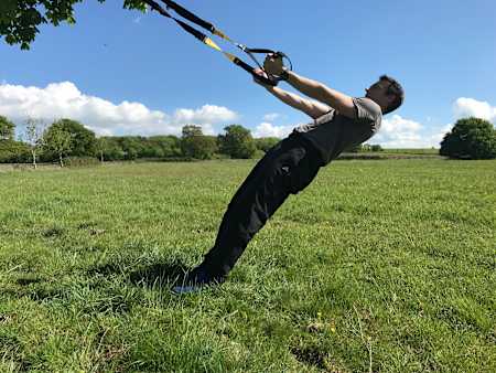 How to bicep curl using a TRX