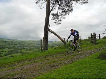 Knighton wales gravel route