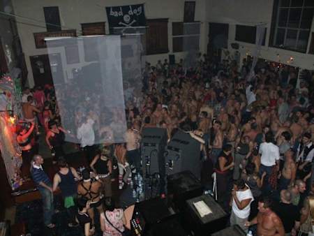 Gay party Bad Dog at Waverley Bowling Club in Sydney.