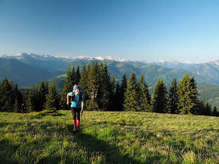 Kinga wants to make sure to finish the race