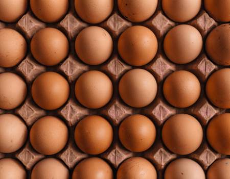 One large egg equates to around 6g of protein
