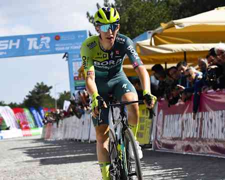 Türkei-Rundfahrt: Alexander Hajek zeigt sein Talent für Etappenrennen
