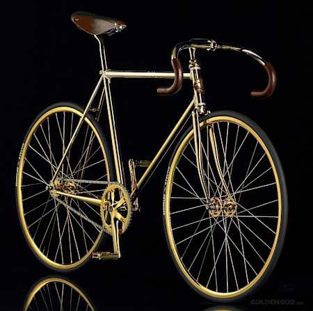 Aurumania Crystal Gold Bike