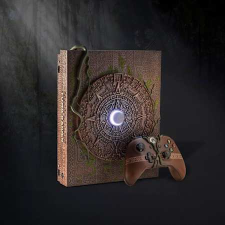 Die Xbox One X im Shadow of the Tomb Raider-Design ist ein echter Hingucker