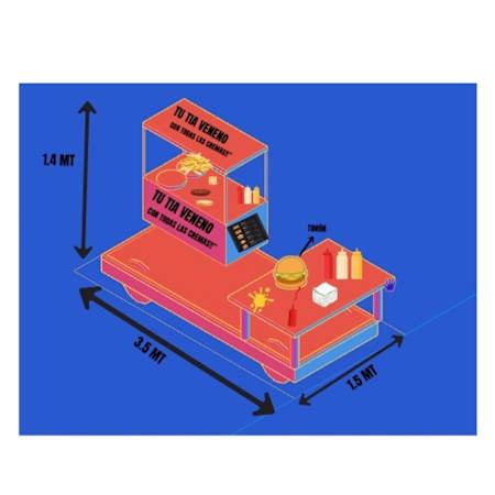 La Tía Veneno con todas las cremas