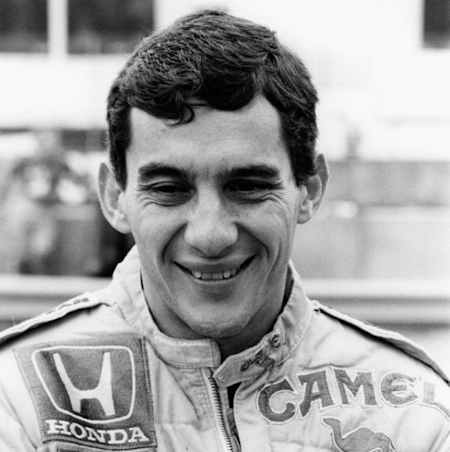 Ayrton in his Lotus days