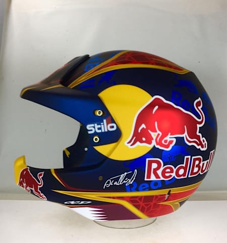 Nasser Al-Attiyah Dakar Rally 2017 Helmet Design