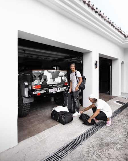 Off to the next destination