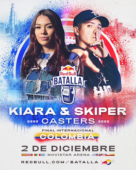 Casters Final Internacional de Red Bull Batalla Colombia 2023