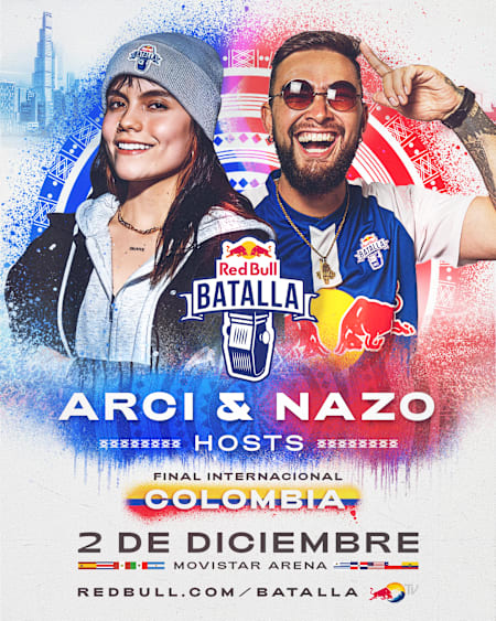Hosts Final Internacional Red Bull Batalla 2023
