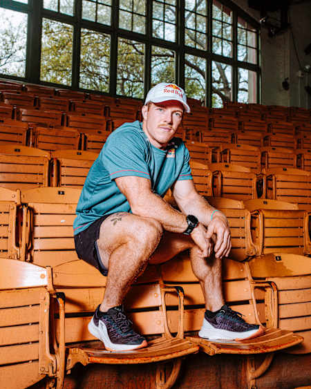 Noah Ohlsen at the Red Bull Rancher Strong course