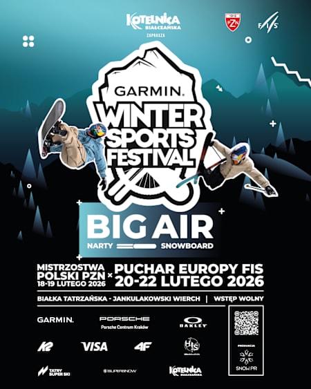 Garmin Winter Sports Festiwal - Plakat 
