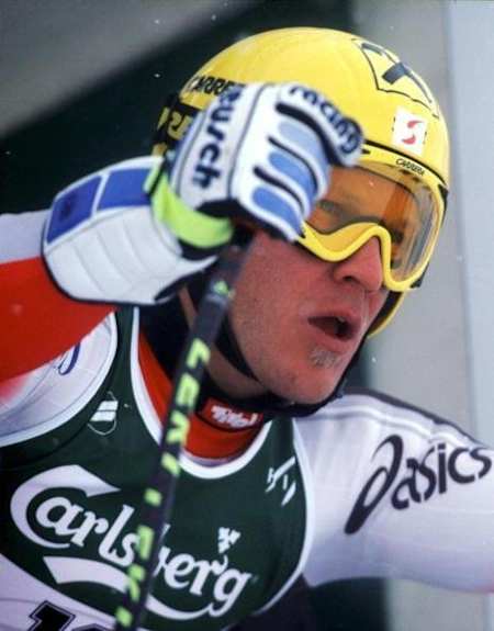 Hermann Maier am Start