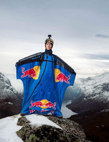 Amber Forte's wingsuit in all its glory