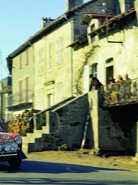 Paddy Hopkirk started the 1964 Monte in Minsk