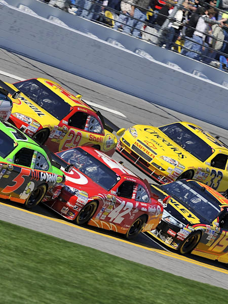 NASCAR action at Daytona