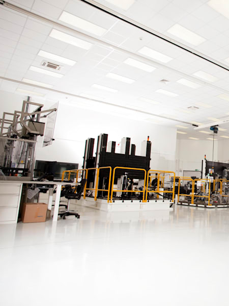 The RB9 on the factory floor at Milton Keynes