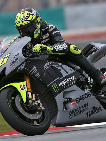 Le meilleur tour de Valentino Rossi sur sa Yamaha. Le meilleur tour de Valentino Rossi sur sa Yamaha.