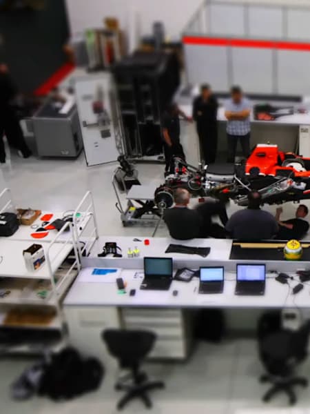 L'usine où la MR02 est assemblée