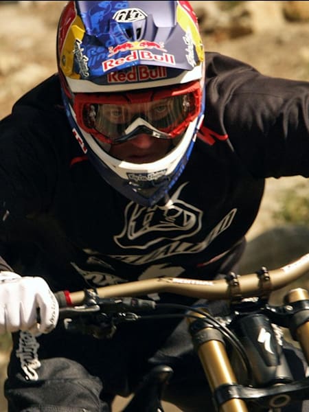 Aaron Gwin in Idyllwild