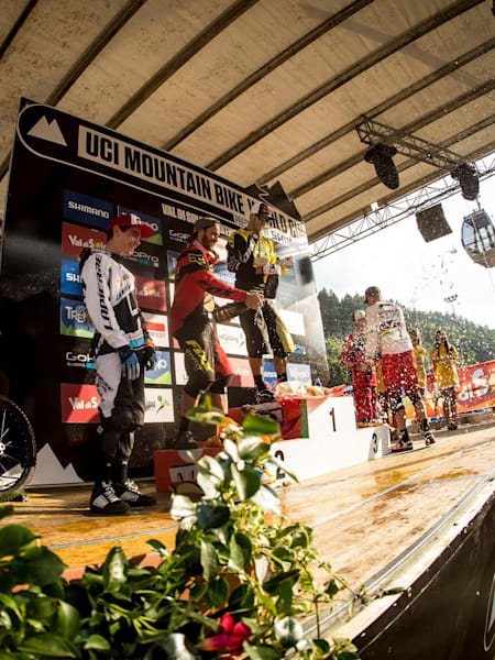 Champagne celebration