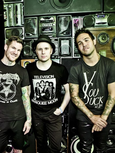 Группа Fall Out Boy в Red Bull Sound Space