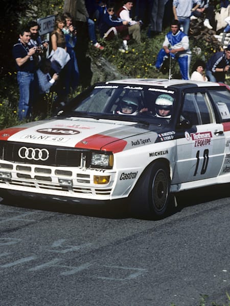 Mouton quase venceu em 1982 com a Audi