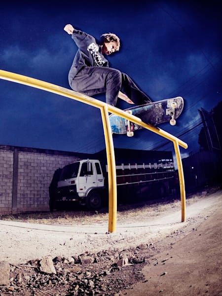 Nick Garcia, Frontside Feeble Grind
