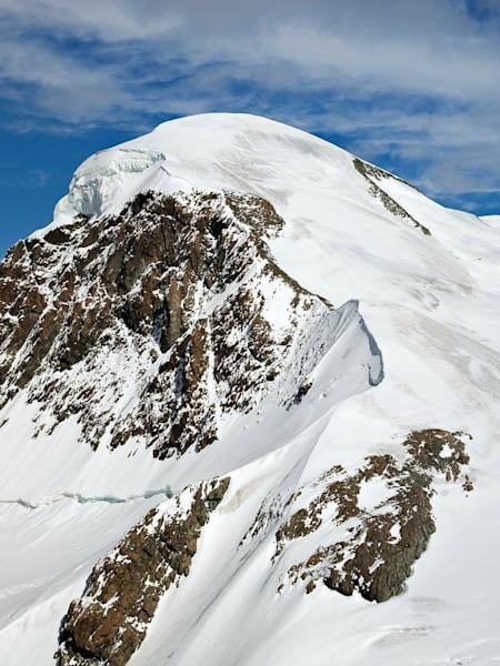 Il Breithorn, sulle Alpi, tra Svizzera e Italia