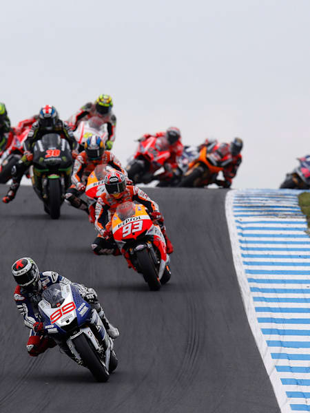 MotoGP 2013 Australien Phillip Island Marc Marquez Repsol Honda Jorge Lorenzo Yamaha