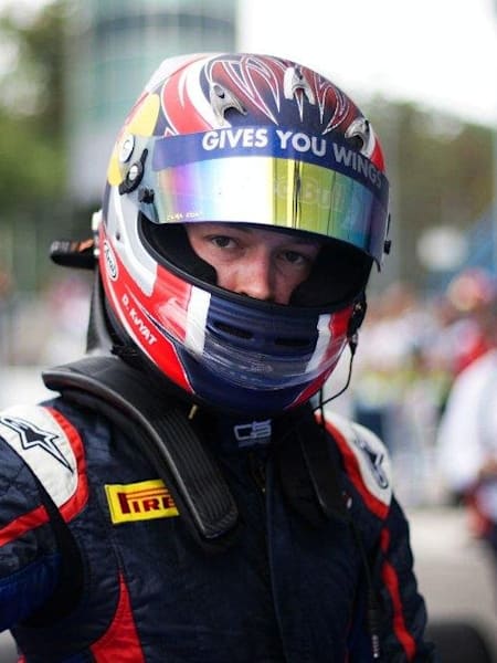 Даниил Квят во время Гран-При в Монце