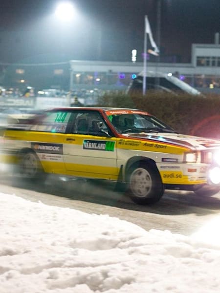 Stig Blomqvist Rallye Schweden 2014: Der legendäre Audi quattro Gruppe 4