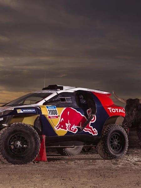 Modèle Réduit Peugeot 2008 DKR Dakar 2017 #319 - Échelle 1:43, Marque Spark