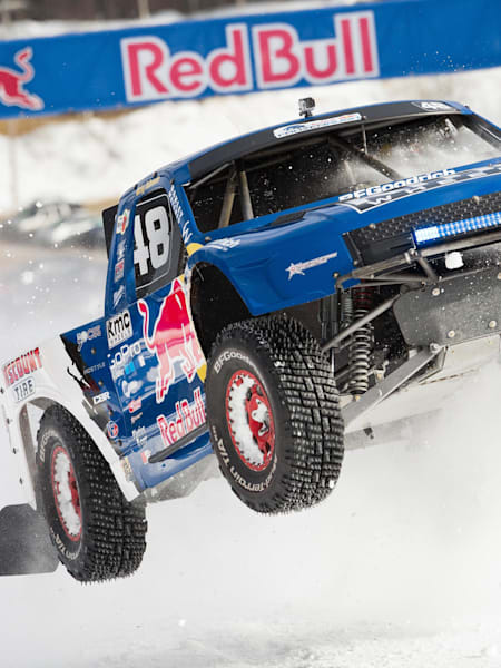 Ricky Johnson Head On at Red Bull Frozen Rush