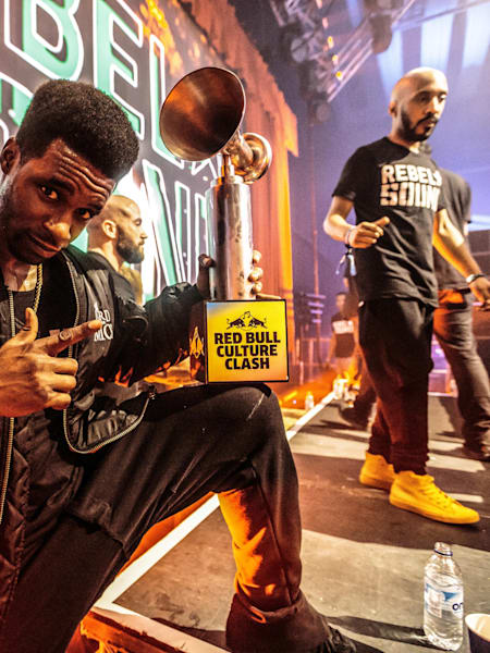 Tempa T with his trophy