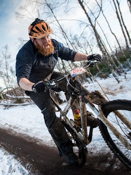 Fast descent Strathpuffer 2015.